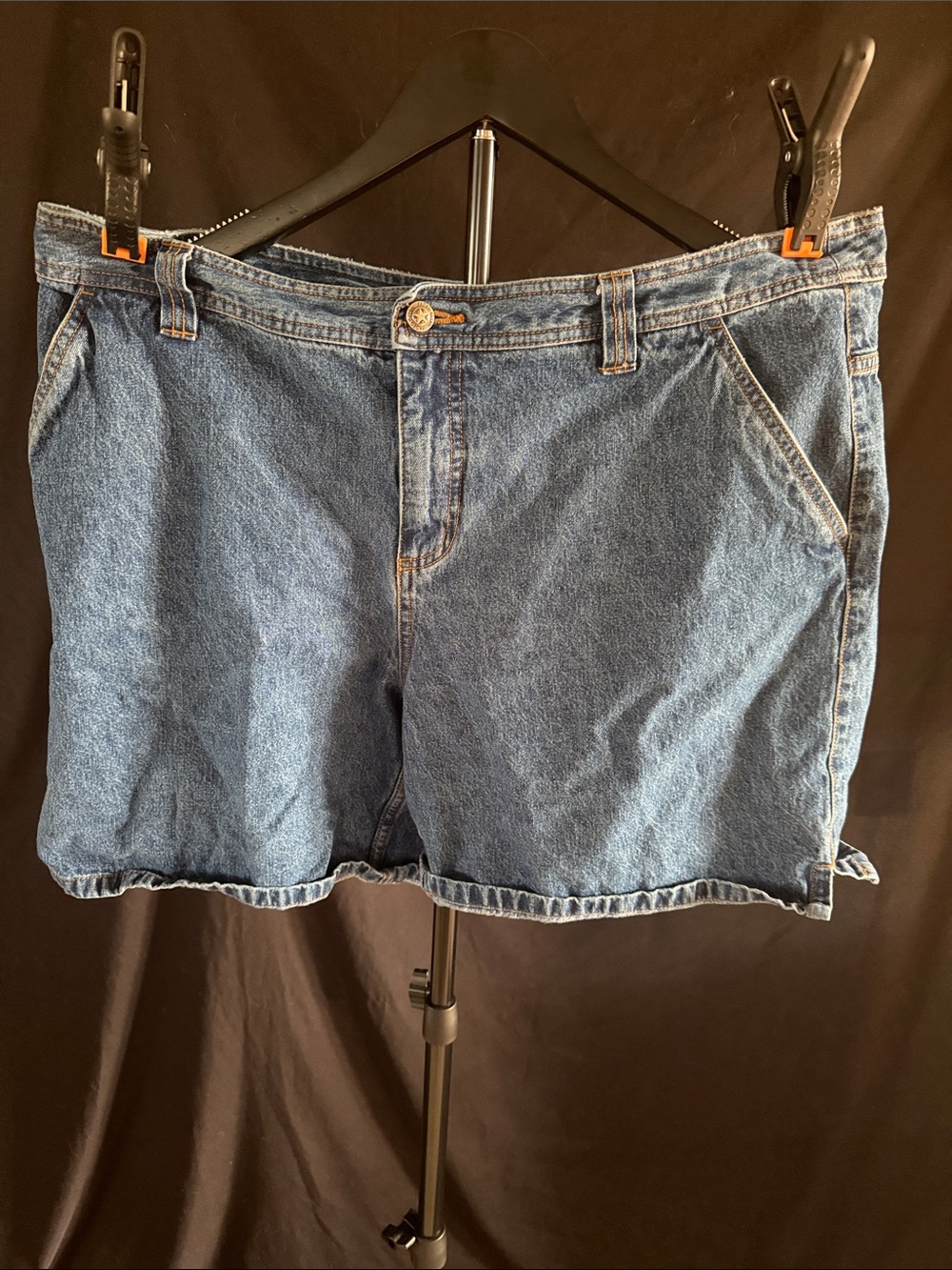 Faded Glory Classic Blue Denim Shorts